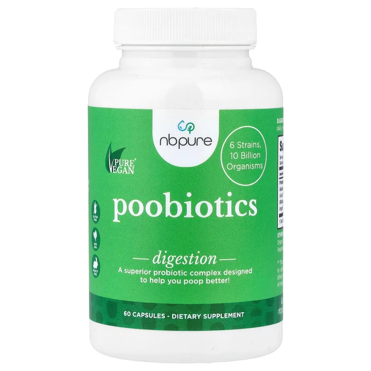 Poobiotics, 60 Capsules image 1