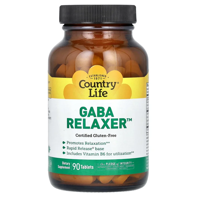 GABA Relaxer, 90 Tablets image 1