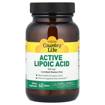 Active Lipoic Acid, 60 Tablets