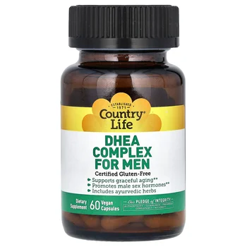 DHEA Complex for Men, 60 Vegan Capsules