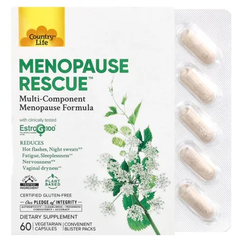 Menopause Rescue™, 60 Vegetarian Capsules