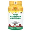 Adult Multivitamin Honey Gummies, Natural Raspberry, 60 Gummies
