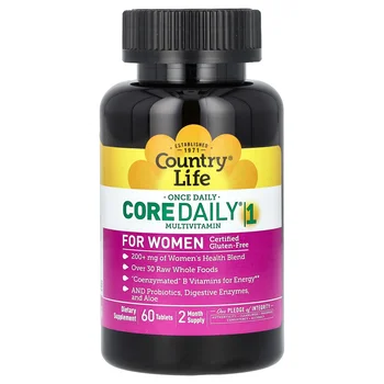 Core Daily-1 Multivitamin for Women, 60 Tablets
