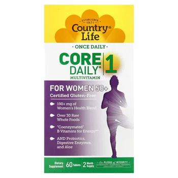 Core Daily® 1 Multivitamin for Women 50+, 60 Tablets