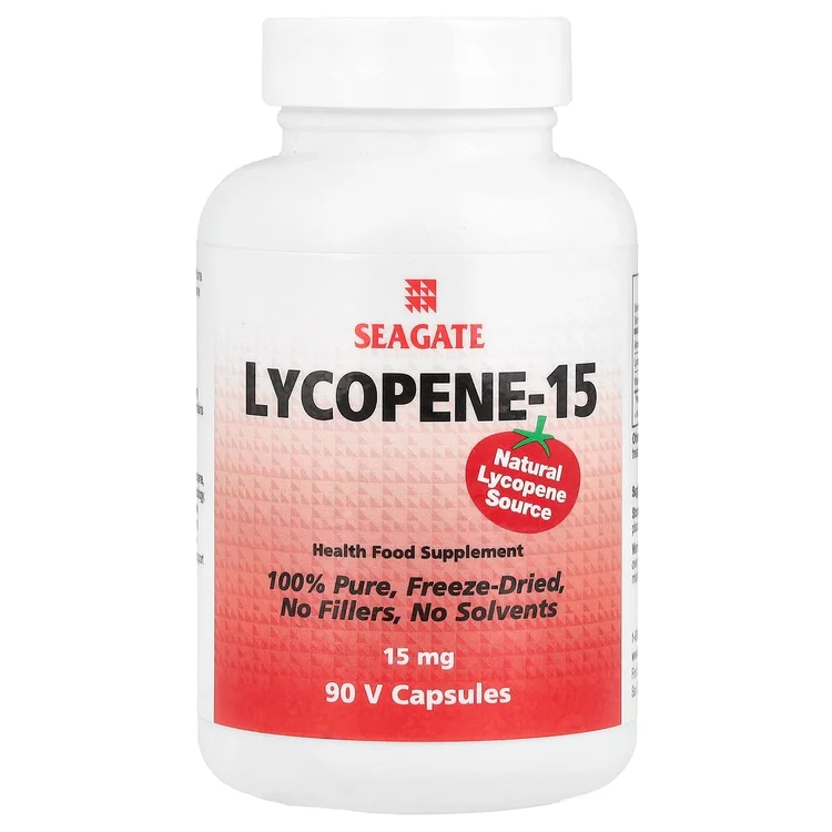Lycopene-15, 15 mg, 90 V Capsules image 1