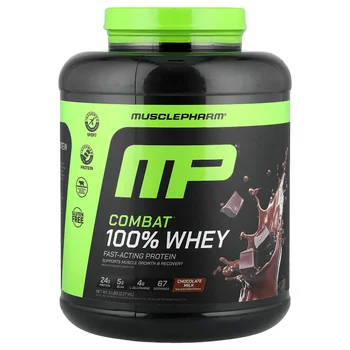 Combat® 100% Whey Protein Powder, Chocolate Milk, 5 lbs (2.27 kg)
