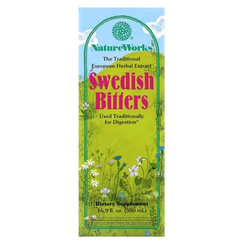 NatureWorks, Swedish Bitters, 16.9 fl oz (500 ml)