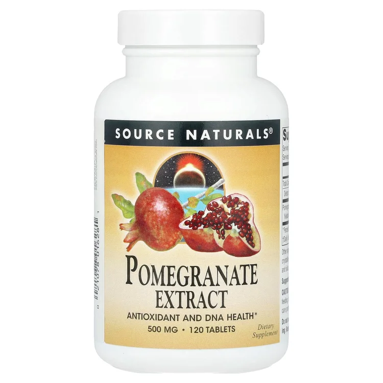 Pomegranate Extract, 500 mg , 120 Tablets image 1