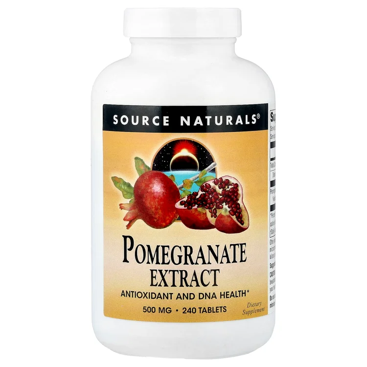 Pomegranate Extract, 500 mg, 240 Tablets image 1