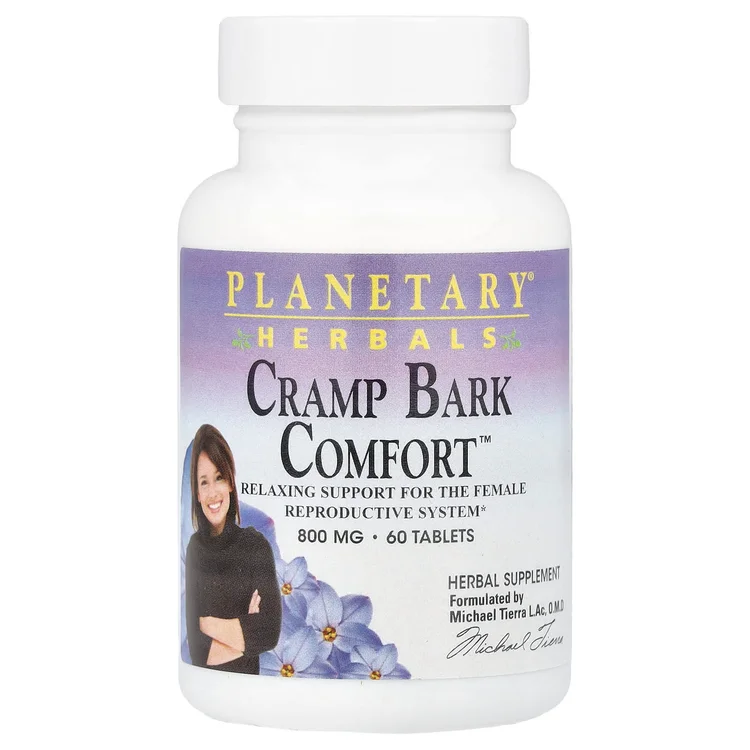 Cramp Bark Comfort™, 60 Tablets (400 mg per Tablet) image 1