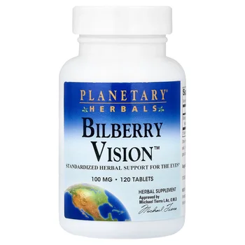 Bilberry Vision™, 100 mg, 120 Tablets