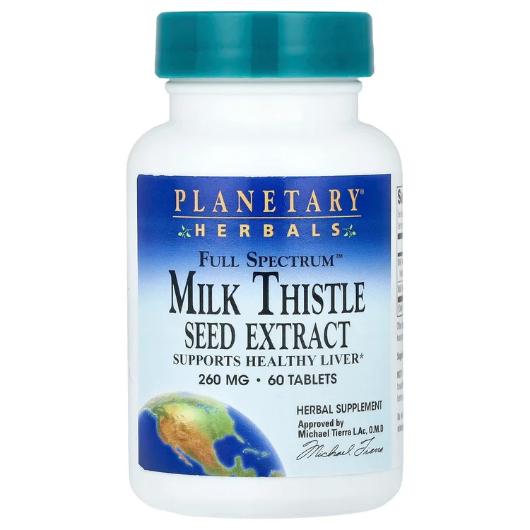Full Spectrum™ Milk Thistle Seed Extract, 60 Tablets image 1