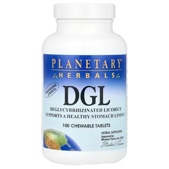 DGL, 380 mg, 100 Chewable Tablets