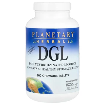 DGL, 380 mg, 200 Chewable Tablets