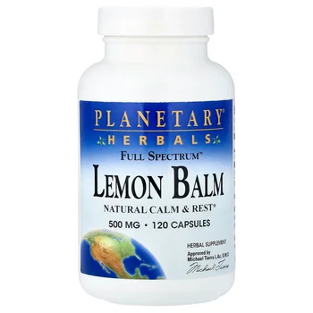 Full Spectrum™ Lemon Balm, 500 mg, 120 Capsules