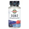 D-3, K-2 , Raspberry, 60 Micro Tablets