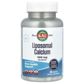 Liposomal Calcium, 90 VegCaps (166.6 mg per Capsule)