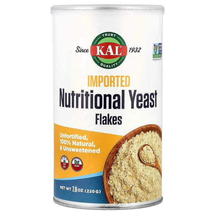 Imported Nutritional Yeast Flakes, Unsweetened, 7.8 oz (220 g) image 1