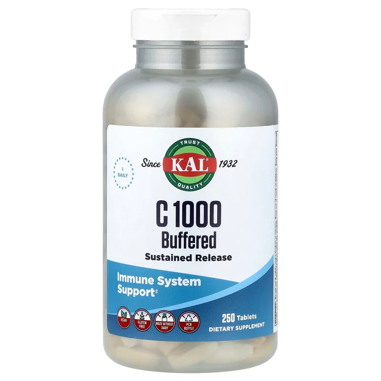 C 1000 Sustained Release, Buffered, 250 Tablets image 1