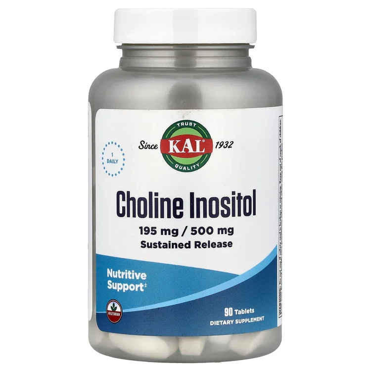 Choline Inositol, 90 Tablets image 1