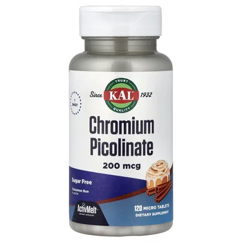 Chromium Picolinate, Cinnamon Bun, 200 mcg, 120 Micro Tablets