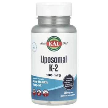 Liposomal K-2, 100 mcg, 30 VegCaps