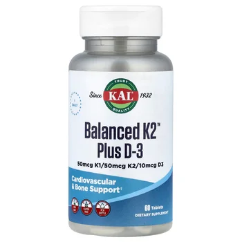 Balanced K2™ Plus D-3, 60 Tablets