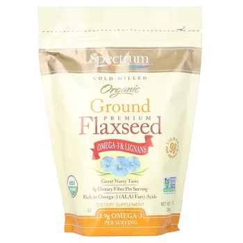 Organic Ground Premium Flaxseed, 14 oz (396 g)