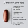Garcinia Cambogia with Coconut Oil, 500 mg, 180 Softgels image 3