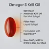 Omega-3 Krill Oil, Mini-Gels, 500 mg, 120 Softgels image 3