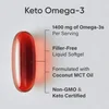 Keto Omega-3 with Salmon Oil, 120 Softgels image 3