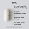 NAC, N-Acetyl-Cysteine, 600 mg, 90 Veggie Capsules image 3