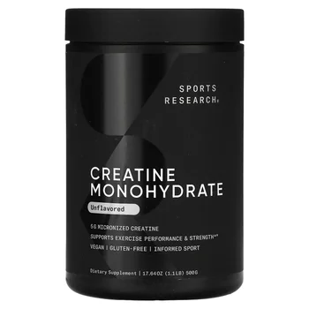 Creatine Monohydrate, Unflavored, 1.1 lb (500 g)