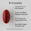 B-Complex, Plant Based, 120 Veggie Softgels image 3