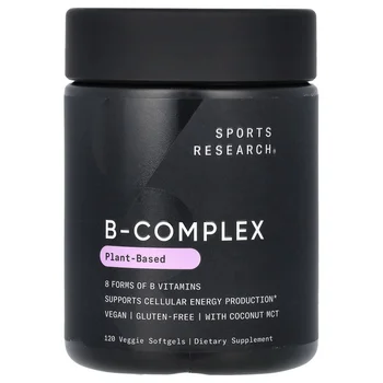 B-Complex, Plant Based, 120 Veggie Softgels