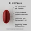 B-Complex, Plant-Based, 60 Veggie Softgels image 3