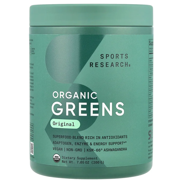 Organic Greens, Original, 7.05 oz (200 g) image 1