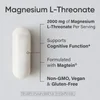 Magtein®, Magnesium L-Threonate, 180 Veggie Capsules (666 mg per Capsule) image 3