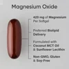 Magnesium Oxide, 420 mg, 90 Softgels image 3