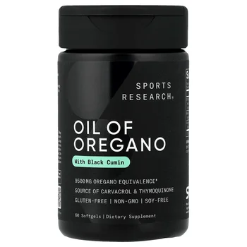 Oil Of Oregano With Black Cumin, 60 Softgels