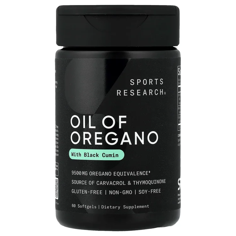 Oil Of Oregano With Black Cumin, 60 Softgels image 1