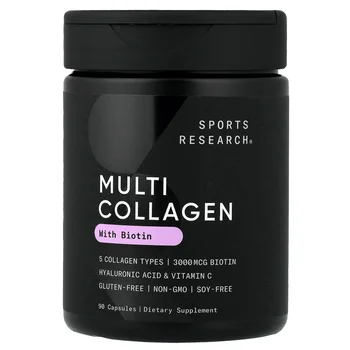 Multi Collagen With Biotin, 90 Capsules