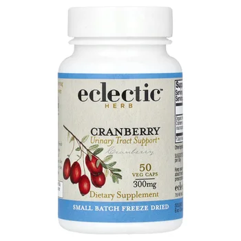 Freeze Dried Cranberry, 50 Veg Caps (300 mg per Capsule)