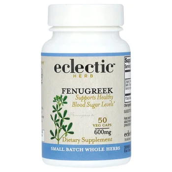 Herb, Fenugreek, 600 mg, 50 Veg Caps