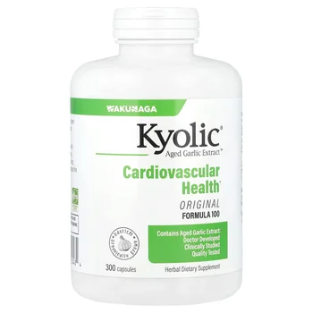 Aged Garlic Extract™, Cardiovascular Health, Original Formula 100, 300 Capsules (300 mg per Capsule)