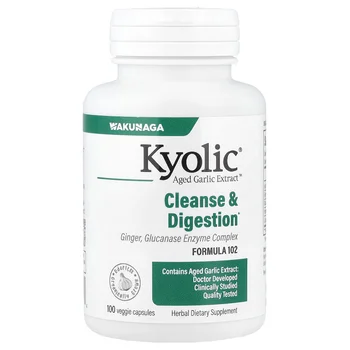 Aged Garlic Extract™, Cleanse & Digestion, Formula 102, 100 Veggie Capsules