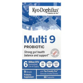 Kyo-Dophilus®, Multi 9 Probiotic, 6 Billion CFU, 90 Capsules