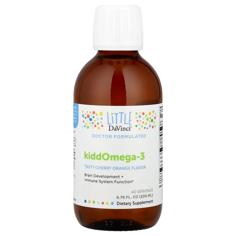 KiddOmega-3, Tasty Cherry Orange Flavor, 6.76 fl oz (200 ml) image 1
