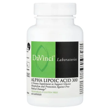 Alpha Lipoic Acid 300, 60 Capsules (300 mg per Capsule)