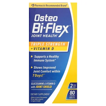 Joint Health + Vitamin D, Triple Strength, 80 Coated Tablets